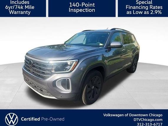 VOLKSWAGEN ATLAS 4MOTION 2024 1V2KR2CA2RC596060 image